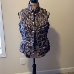 Leopard vest